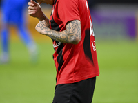 Roger Krug Guedes of Al Rayyan SC celebrates after scoring a goal during the Ooredoo Qatar Stars League 24/25 match between Al Rayyan SC and...