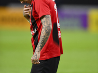 Roger Krug Guedes of Al Rayyan SC celebrates after scoring a goal during the Ooredoo Qatar Stars League 24/25 match between Al Rayyan SC and...