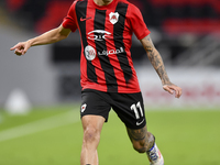 Gabriel Pereira of Al Rayyan SC plays in the Ooredoo Qatar Stars League 24/25 match between Al Rayyan SC and Al Shahania SC at Ahmad Bin Ali...