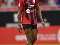 Thiago Henrique Mendes of Al Rayyan SC plays in the Ooredoo Qatar Stars League 24/25 match between Al Rayyan SC and Al Shahania SC at Ahmad...