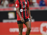 Thiago Henrique Mendes of Al Rayyan SC plays in the Ooredoo Qatar Stars League 24/25 match between Al Rayyan SC and Al Shahania SC at Ahmad...