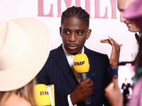 Actor Samuel Arnold attends the premiere of the season fourth part two of 'Emily in Paris' Netflix series in Krakow, Poland on September 12t...