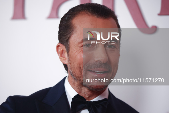 Actor William Abadie attends the premiere of the season fourth part two of 'Emily in Paris' Netflix series in Krakow, Poland on September 12...