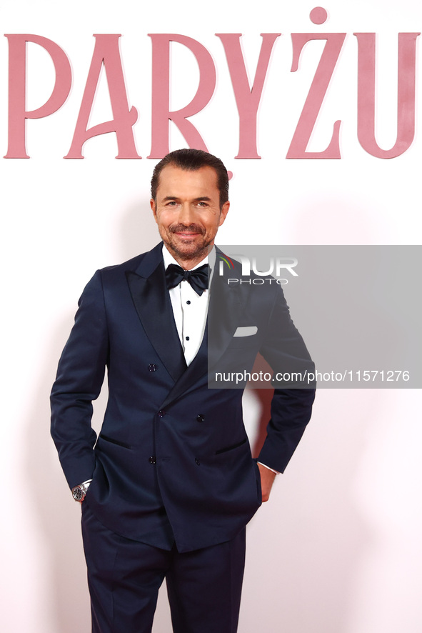 Actor William Abadie attends a photocall during the premiere of the season fourth part two of 'Emily in Paris' Netflix series in Krakow, Pol...