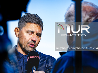 ADO Den Haag trainer Darije Kalezic is present during the match between Den Bosch and ADO at De Vliert for the Keuken Kampioen Divisie seaso...