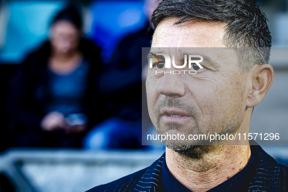 ADO Den Haag trainer Darije Kalezic is present during the match between Den Bosch and ADO at De Vliert for the Keuken Kampioen Divisie seaso...