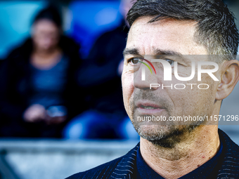 ADO Den Haag trainer Darije Kalezic is present during the match between Den Bosch and ADO at De Vliert for the Keuken Kampioen Divisie seaso...