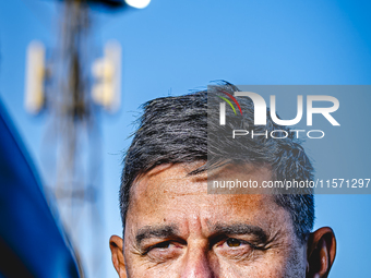 ADO Den Haag trainer Darije Kalezic is present during the match between Den Bosch and ADO at De Vliert for the Keuken Kampioen Divisie seaso...