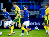 ADO Den Haag player Jari Vlak and FC Den Bosch player Torles Knoll during the match between Den Bosch and ADO at De Vliert for the Keuken Ka...