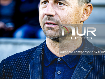 ADO Den Haag trainer Darije Kalezic is present during the match between Den Bosch and ADO at De Vliert for the Keuken Kampioen Divisie seaso...