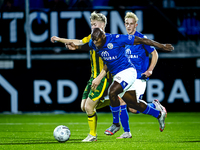 FC Den Bosch player Danzell Gravenberch plays during the match between Den Bosch and ADO at De Vliert for the Keuken Kampioen Divisie season...