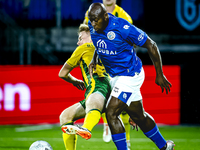 FC Den Bosch player Danzell Gravenberch plays during the match between Den Bosch and ADO at De Vliert for the Keuken Kampioen Divisie season...