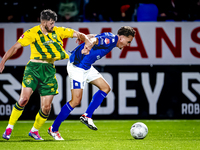 ADO Den Haag player Jordan Lee Bonis and FC Den Bosch player Stan Henderikx during the match between Den Bosch and ADO at De Vliert for the...