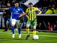 FC Den Bosch player Hicham Acheffay and ADO Den Haag player Daryl van Mieghem during the match between Den Bosch and ADO at De Vliert for th...