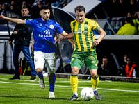 FC Den Bosch player Hicham Acheffay and ADO Den Haag player Daryl van Mieghem during the match between Den Bosch and ADO at De Vliert for th...