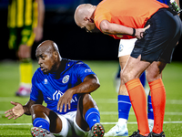 FC Den Bosch player Danzell Gravenberch plays during the match between Den Bosch and ADO at De Vliert for the Keuken Kampioen Divisie season...