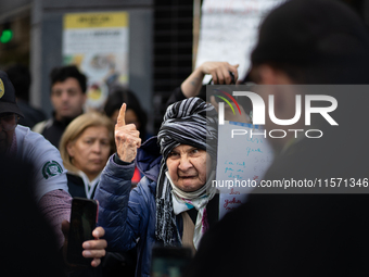 Retirees, social organizations, and unions mobilize in front of the National Congress of the Republic of Argentina in Buenos Aires, Argentin...