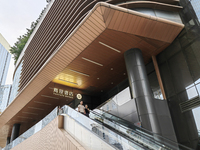 People visit TSUTAYA BOOKS in Xi'an, China, on September 13, 2024. On September 9, Xi'an TSUTAYA BOOKS issues a notice of closure and will c...