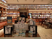 People visit TSUTAYA BOOKS in Xi'an, China, on September 13, 2024. On September 9, Xi'an TSUTAYA BOOKS issues a notice of closure and will c...