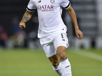 Paulo Silva of Al Sadd SC plays in the Ooredoo Qatar Stars League 24/25 match between Al-Sadd SC and Umm Salal SC at Jassim bin Hamad Stadiu...