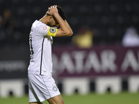 Hasan Khalid Alhaydos of Al Sadd SC plays in the Ooredoo Qatar Stars League 24/25 match between Al-Sadd SC and Umm Salal SC at Jassim bin Ha...