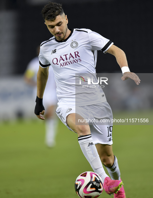 Rafael Sebastian Mujica Garcia of Al Sadd SC plays in the Ooredoo Qatar Stars League 24/25 match between Al-Sadd SC and Umm Salal SC at Jass...