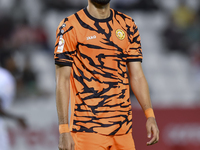 Marouane Louadni of Umm Salal SC plays in the Ooredoo Qatar Stars League 24/25 match between Al-Sadd SC and Umm Salal SC at Jassim bin Hamad...