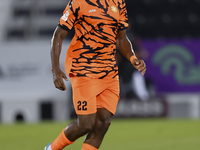 Edidiong Nigerian of Umm Salal SC plays in the Ooredoo Qatar Stars League 24/25 match between Al-Sadd SC and Umm Salal SC at Jassim bin Hama...