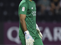 Goalkeeper Saad Abdulla Alsheeb of Al Sadd SC plays in the Ooredoo Qatar Stars League 24/25 match between Al-Sadd SC and Umm Salal SC at Jas...