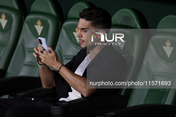 Marc Bartra of Real Betis during the La Liga EA Sports match between Real Betis and CD Leganes at Benito Villamarin in Seville, Spain, on Se...