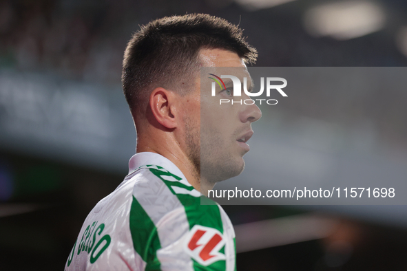 Giovani Lo Celso of Real Betis during the La Liga EA Sports match between Real Betis and CD Leganes at Benito Villamarin in Seville, Spain,...