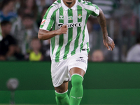 Natan Bernardo de Souza of Real Betis runs with the ball during the La Liga EA Sports match between Real Betis and CD Leganes at Benito Vill...