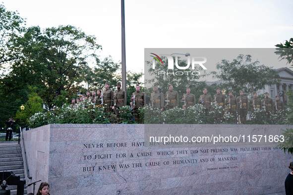 In Washington, DC, on September 13, 2024, The World War I Centennial Commission and The Doughboy Foundation unveil A Soldier's Journey, a 58...