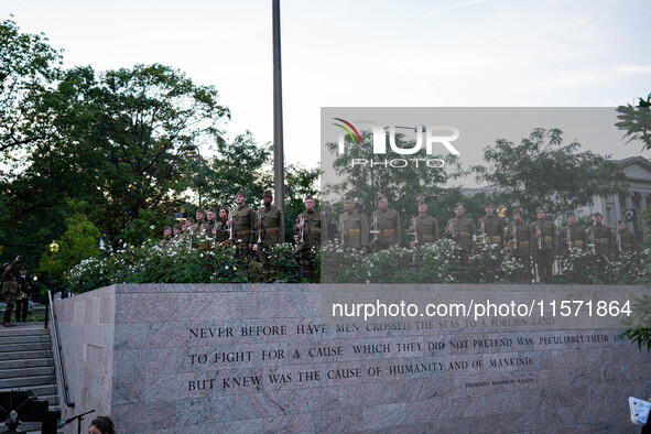 In Washington, DC, on September 13, 2024, The World War I Centennial Commission and The Doughboy Foundation unveil A Soldier's Journey, a 58...