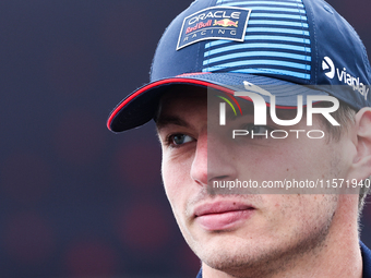 Max Verstappen of Red Bull Racing before first practice ahead of the Formula 1 Grand Prix of Azerbaijan at Baku City Circuit in Baku, Azerba...