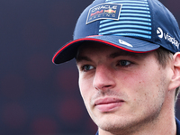 Max Verstappen of Red Bull Racing before first practice ahead of the Formula 1 Grand Prix of Azerbaijan at Baku City Circuit in Baku, Azerba...