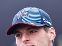 Max Verstappen of Red Bull Racing before first practice ahead of the Formula 1 Grand Prix of Azerbaijan at Baku City Circuit in Baku, Azerba...