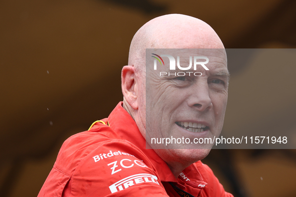 Jock Clear before first practice ahead of the Formula 1 Grand Prix of Azerbaijan at Baku City Circuit in Baku, Azerbaijan on September 13, 2...