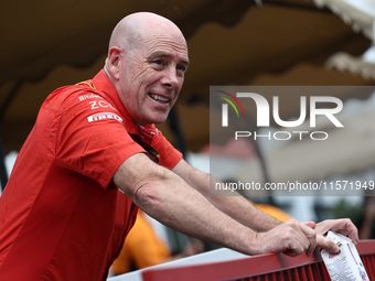 Jock Clear before first practice ahead of the Formula 1 Grand Prix of Azerbaijan at Baku City Circuit in Baku, Azerbaijan on September 13, 2...