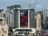 A view during first practice ahead of the Formula 1 Grand Prix of Azerbaijan at Baku City Circuit in Baku, Azerbaijan on September 13, 2024....