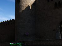 Zhou Guanyu of Kick Sauber during second practice ahead of the Formula 1 Grand Prix of Azerbaijan at Baku City Circuit in Baku, Azerbaijan o...