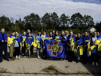 49 Ukrainian prisoners of war (POWs) return home following a prisoners of war swap with Russia in Chernihiv Region, Ukraine, on September 13...