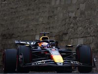 Max Verstappen of Red Bull Racing during third practice ahead of the Formula 1 Grand Prix of Azerbaijan at Baku City Circuit in Baku, Azerba...