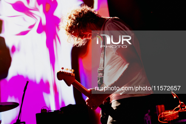 Steve Turner of Mudhoney performs live at Santeria in Milano, Italy, on September 13, 2024 