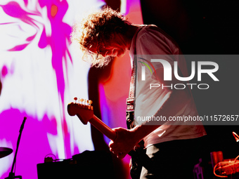 Steve Turner of Mudhoney performs live at Santeria in Milano, Italy, on September 13, 2024 (