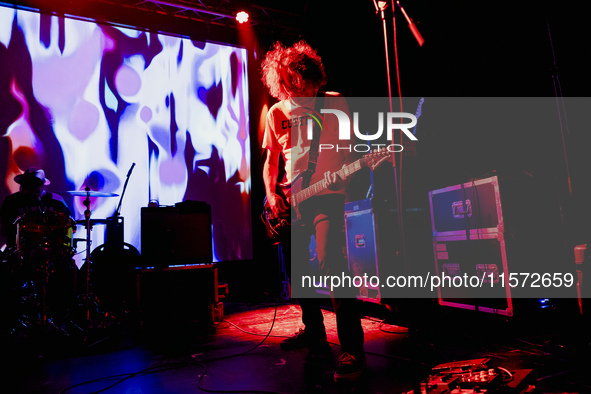 Steve Turner of Mudhoney performs live at Santeria in Milano, Italy, on September 13, 2024 