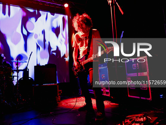 Steve Turner of Mudhoney performs live at Santeria in Milano, Italy, on September 13, 2024 (