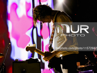 Steve Turner of Mudhoney performs live at Santeria in Milano, Italy, on September 13, 2024 (