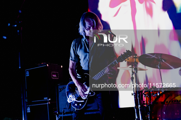 Mark Arm of Mudhoney performs live at Santeria in Milano, Italy, on September 13, 2024 