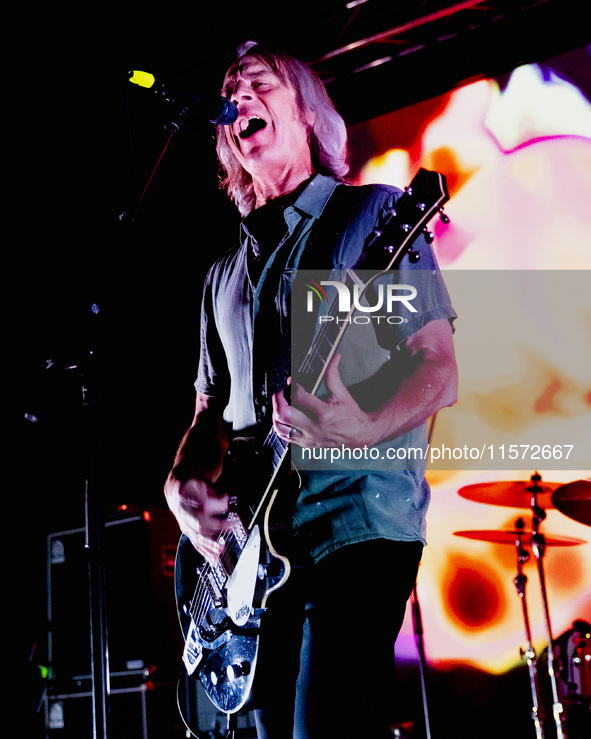 Mark Arm of Mudhoney performs live at Santeria in Milano, Italy, on September 13, 2024 